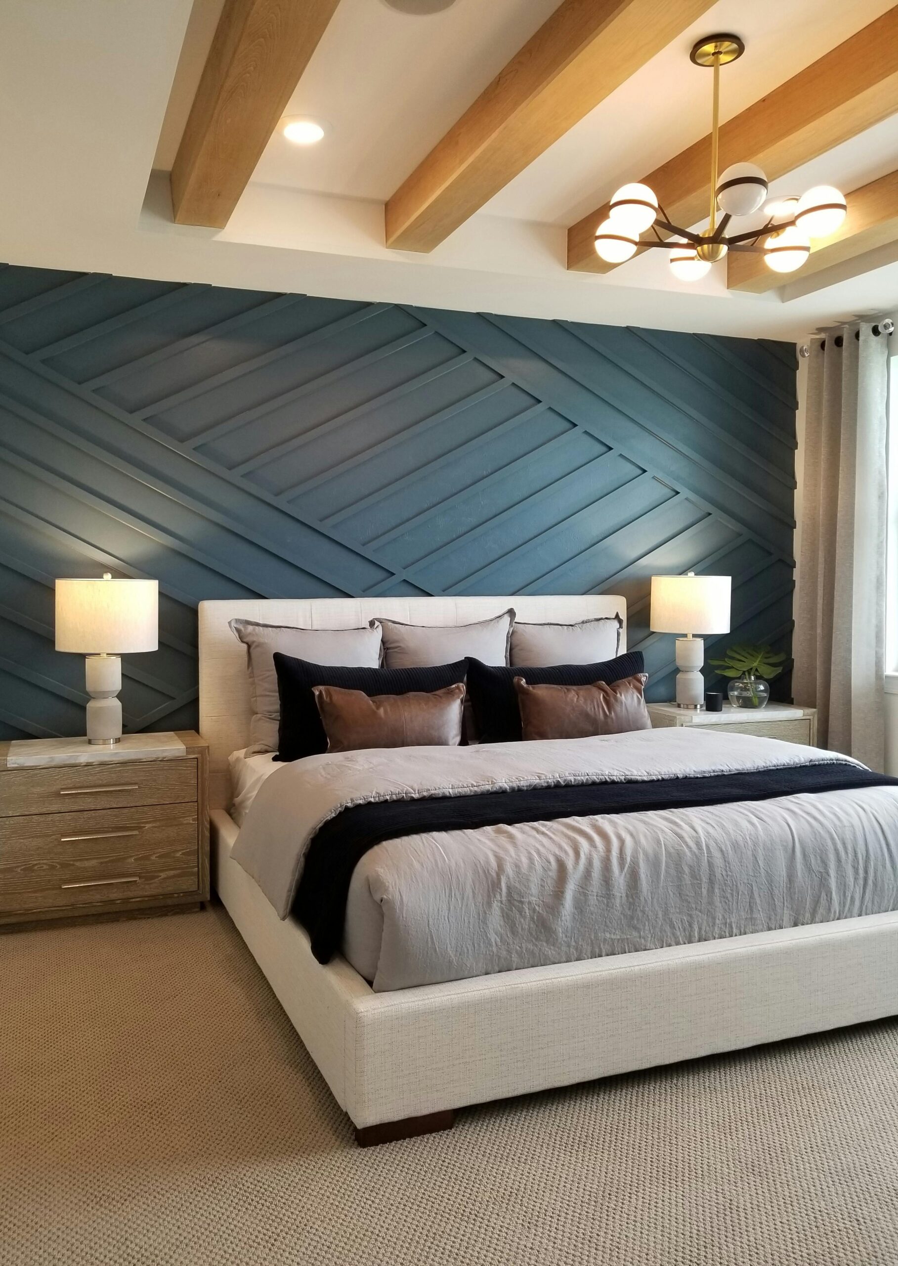 New Chapter Interiors feature wall